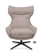 fauteuil zwart onderstel