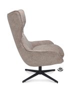 fauteuil zwart onderstel