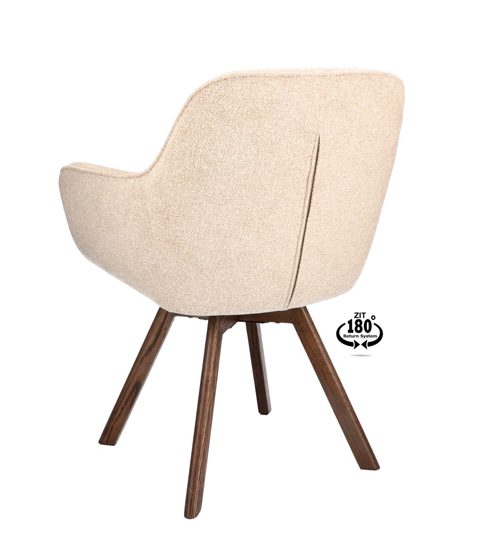 Armstoel beige