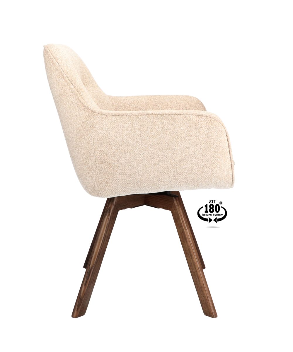 Armstoel beige