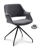 stoel crown dark grey hoofd