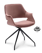 stoel crown dark old pink hoofd