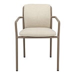 Flo_Armstoel_Aluminium_Taupe_ - front