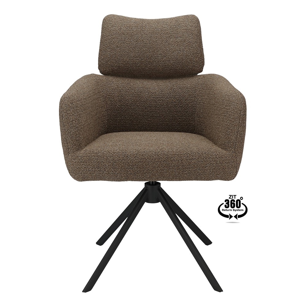 Lina_Armstoel_Rhythm_Brown_15 - front